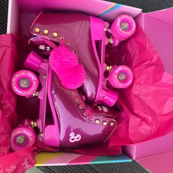 Girls barbie Roller skates