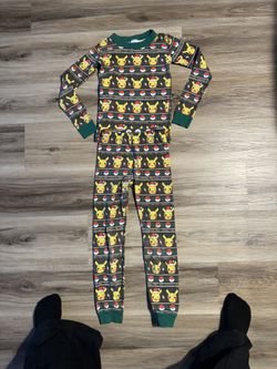 Hannah Anderson, children’s size 8 Pokémon Christmas pajamas