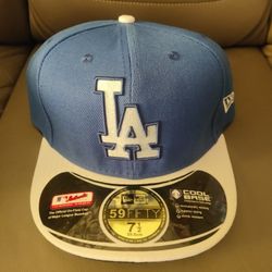 New Dodgers 7 1/2 Fitted Caps