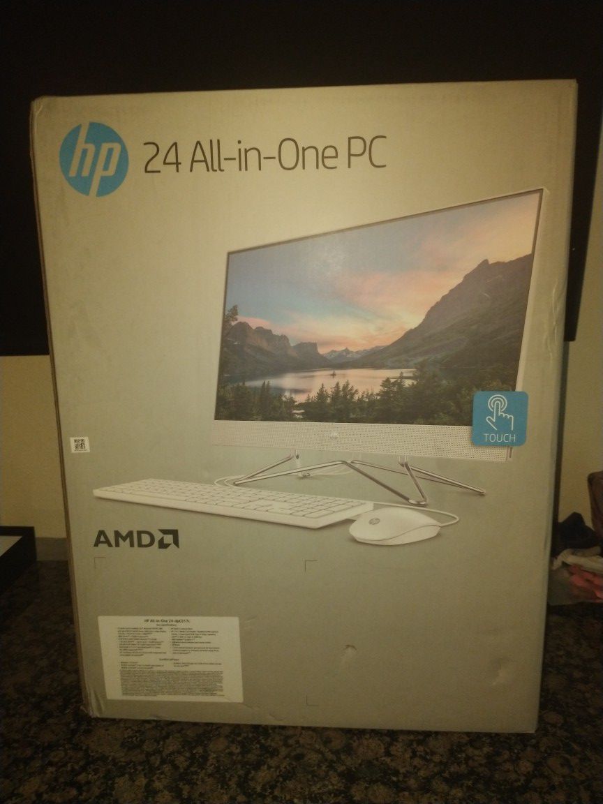 HP - 24" All-In-One PC - Wired Keyboard & Mouse -Great Deal Brand New !!