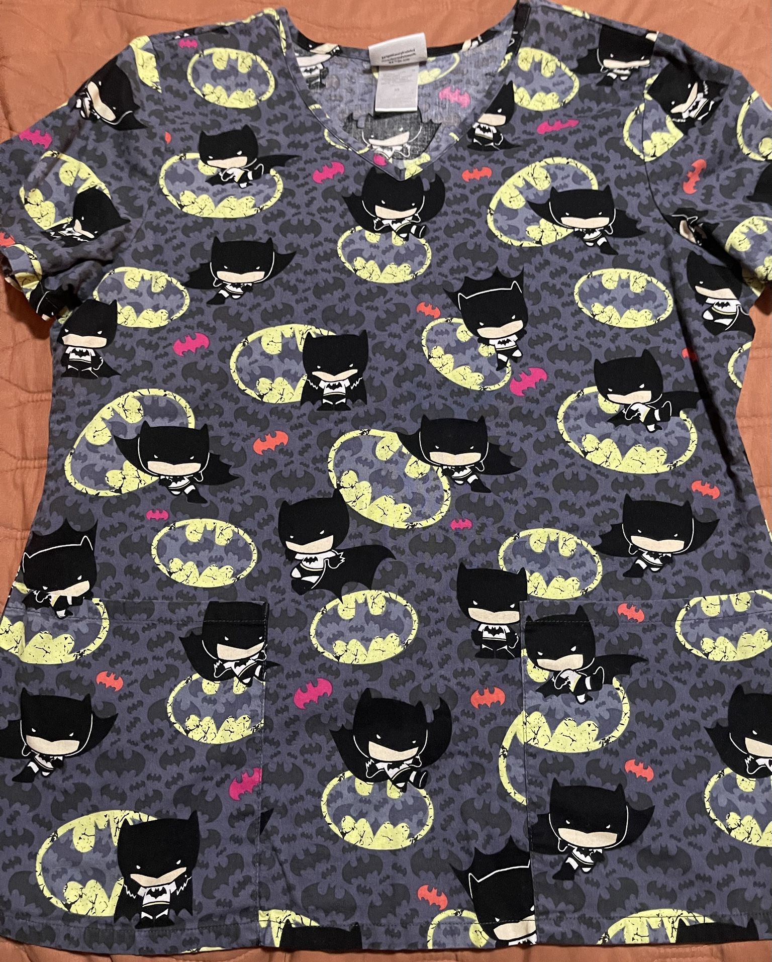 Batman Scrub Top