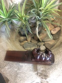 Wooden Crab door stop