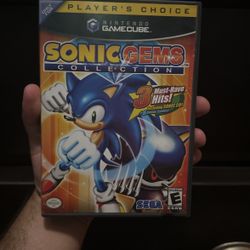 Sonic Gems Collection GameCube 