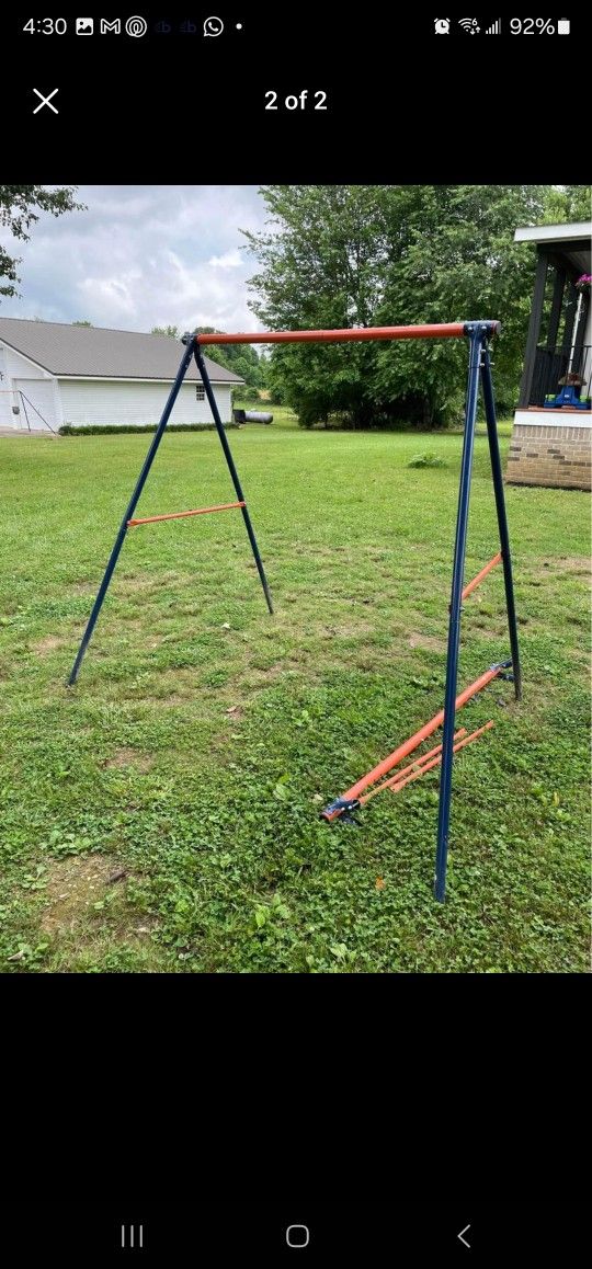 Heavy Duty Swing Frame.
