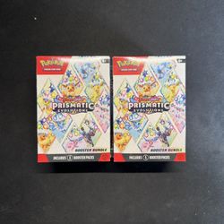 Prismatic Evolution Booster Bundle