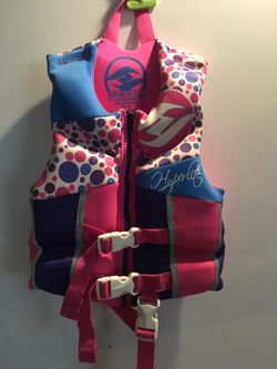 Girls life vest