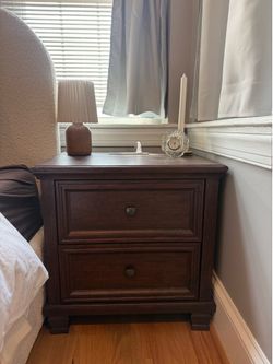 Dark Wood Side Table