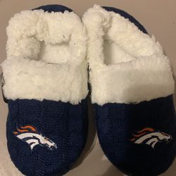 NFL Bronco Brand New Slippers Women’s 7/8 