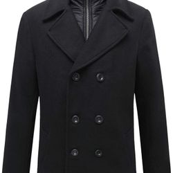 Men’s Woolen Coat | Size - M