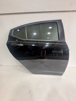 (1053) 20-25 Nissan Versa Right Rear Door 2020 2021 2022 2023 2024 2025