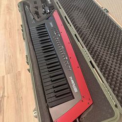 Roland AX edge with case & stand