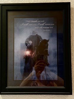 Framed print in like new condition