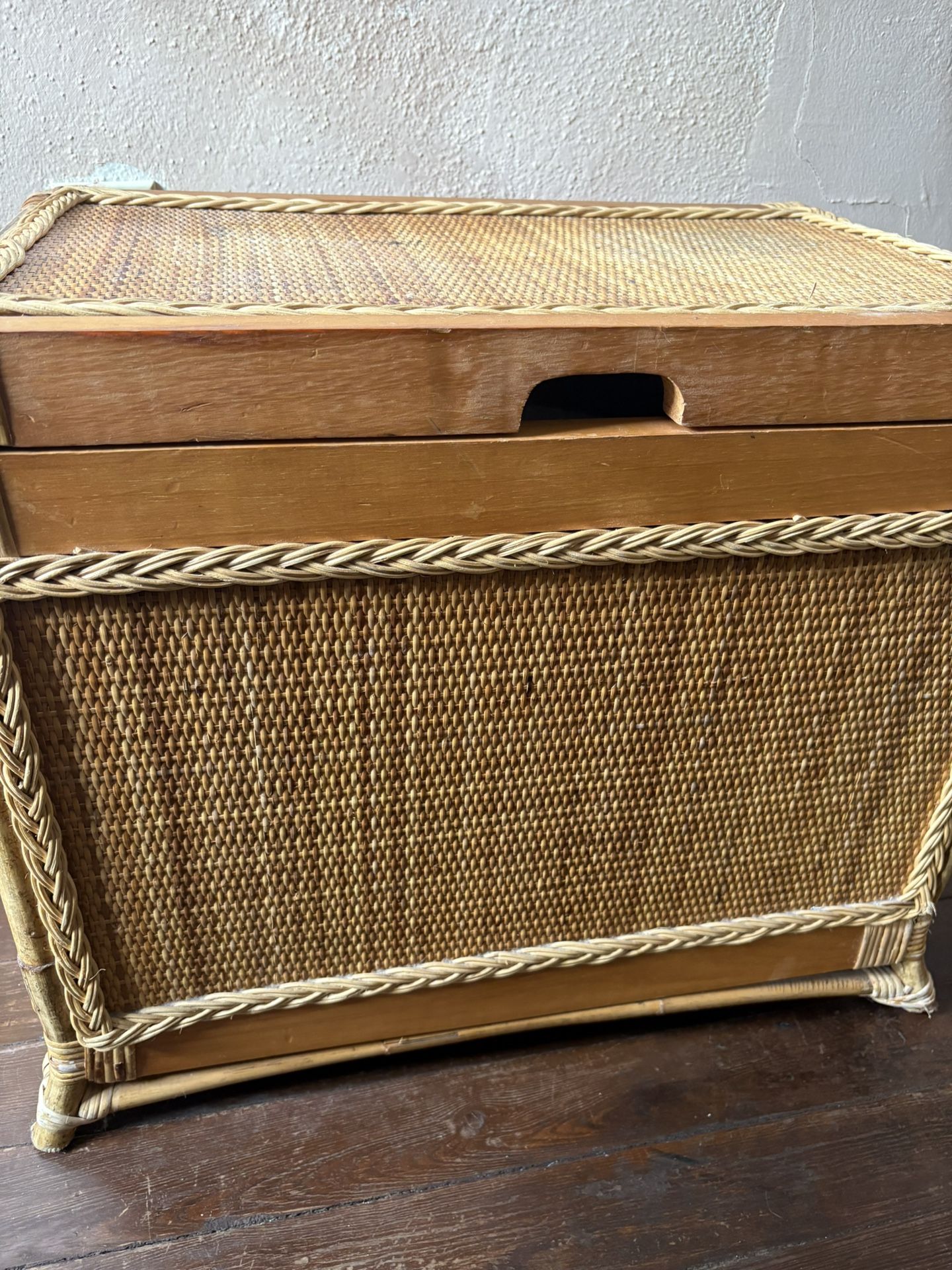 Large Wicker Chest