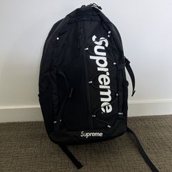 SS17 Supreme Black Backpack
