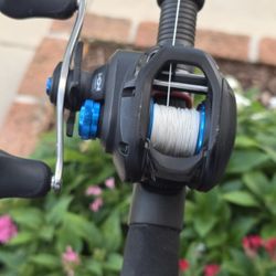 Shimano Baitcaster Reel/Braid/Star Rod