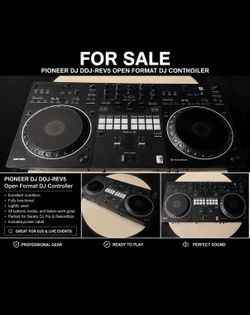 Pioneer DJ DDJ-REV5 Controller – Excellent Condition