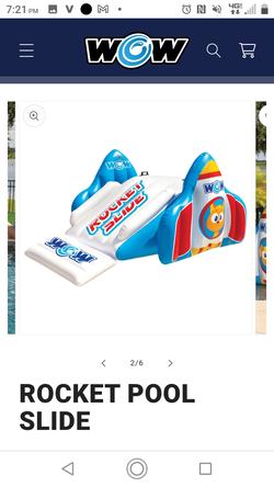pool rocket slide