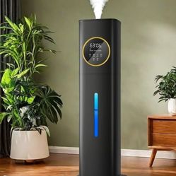 Humidifier Large Room Bedroom with Night Light, 2.1Gal(8L) Humidifiers for Home with Essential Oil Diffuser, Top Fill Whole House Cool Mist Humidifier