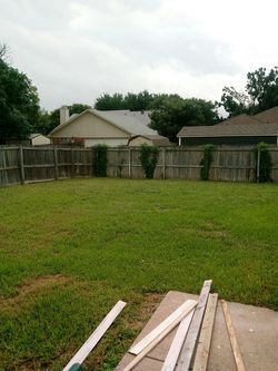 Looking for my yard to be worked on