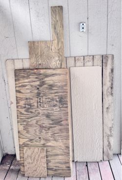FREE treated plywood and T1-11 siding