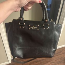 Kate Spade Black Leather Bag