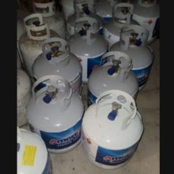 New Full Propane Tanks Firm Price 