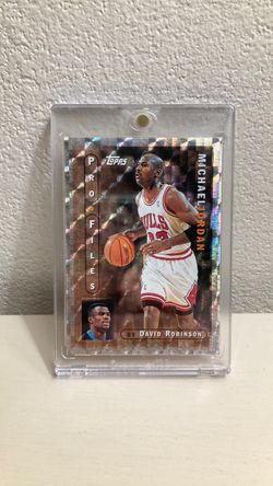 Michael Jordan Topps Pro Files Basketball Card
