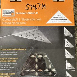 Schluter Shower Shelf’s 