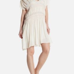 Free people Embroider Dress Size Small Like New