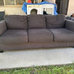 Grey Living Spaces Couch
