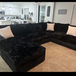 Brand New Comfy Corduroy Sectional 