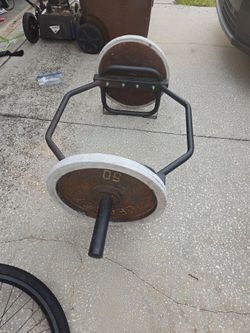 Deadlift weight bar