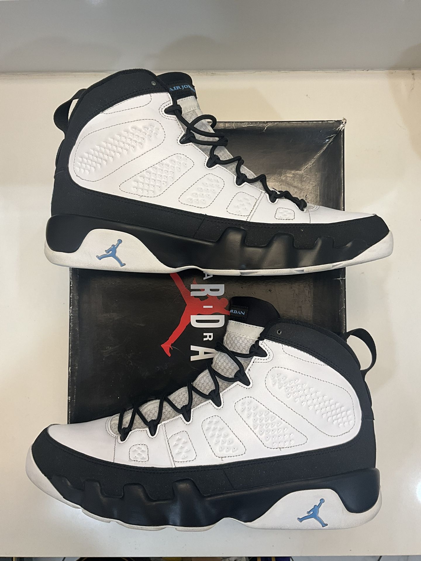 Jordan 9 Retro University Blue Men’s Size 13