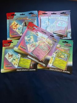 Prismatic Evolutions Tech Sticker Collection(5)