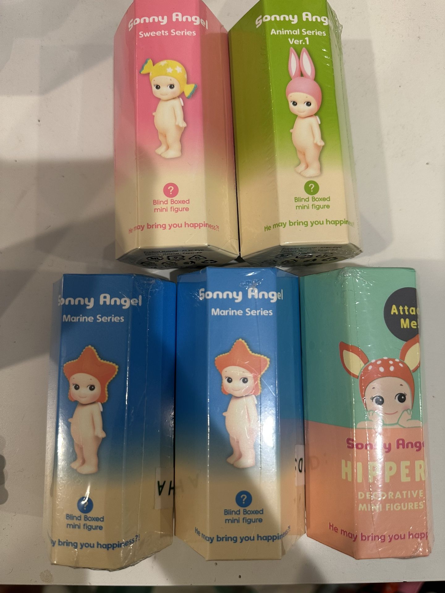 Sonny Angel (Marine series, Candy series, Animal hipper, & Animal series v1)