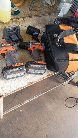 Ridgid drill set