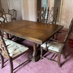 Antique Kitchen table