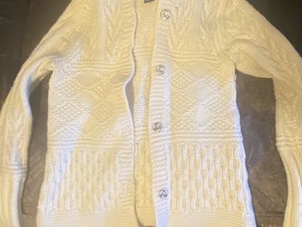 Hand Knitted American Eagle Cardigan