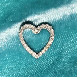 Diamond Dainty Heart Necklace
