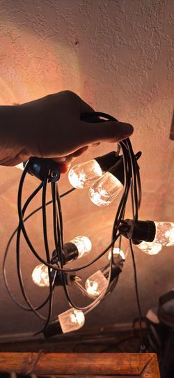 Acrylic led bulb lights