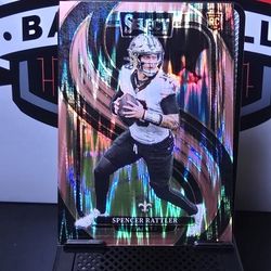 Spencer Rattler 2024 Select Premier Level Rookie Orange Shock /399