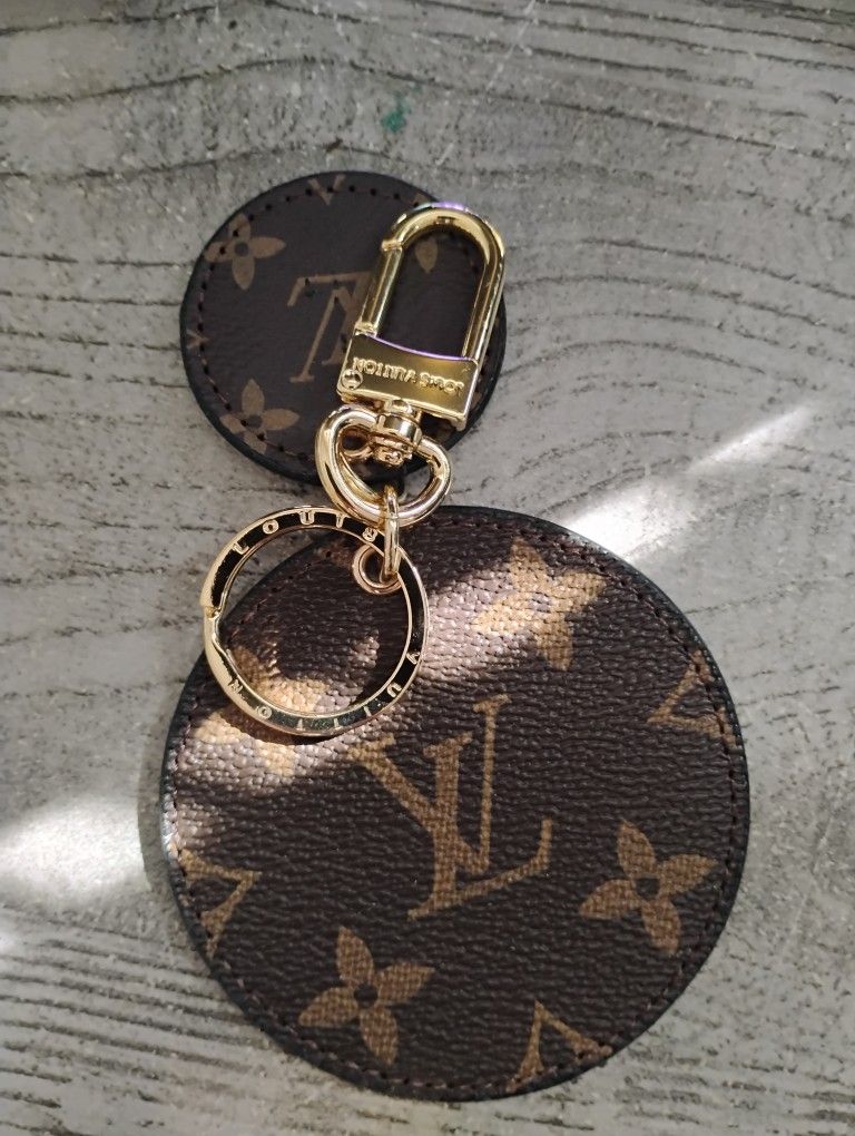 Louis Vuitton Monogram Reverse Key Holder Bag Charm