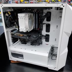 White Collermaster Gaming PC (Specs In Description)