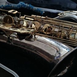 Jupiter Sterling Silver & Gold Bb Tenor Saxophone 