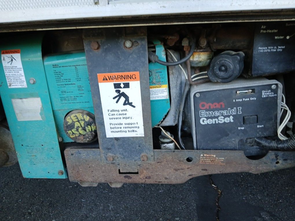 ONAN GENERATOR w/only 200-hours Of Use