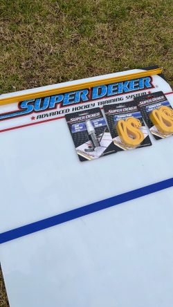 Super Deker - advanced hockey training system