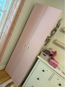 Pink IKEA Closet