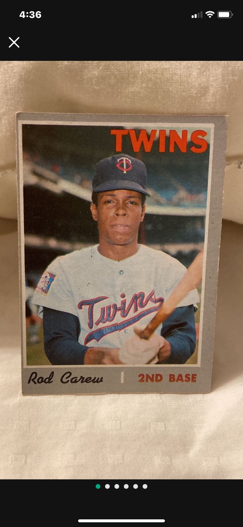 1970 TOPPS #290 ROD CAREW MINNESOTA TWINS BASEBALL CARD NICE