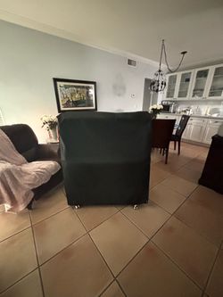 Twin Folding Rollaway Guest Bed with Mattress