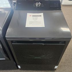 7.3 cu. ft. Vented SMART Electric Dryer in Matte Black with EasyLoad Door and Sensor Dry Technology